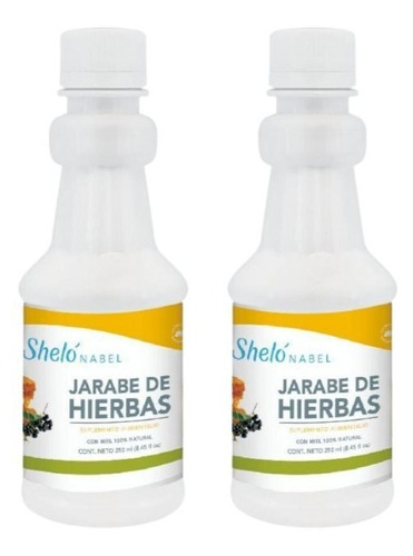 2 Pack Jarabe De Hierbas Shelo