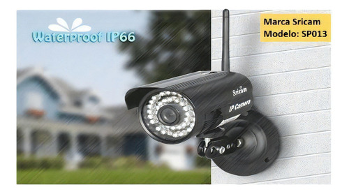 Cámara de seguridad Sricam SP013 con resolución de 1MP