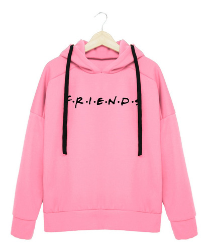Buzo Buso Ancho Hoodie Unisex Estampado Friends
