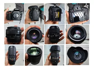 Nikon D750 Dslr + 4 Lentes, Sds, Tripié, Mochila Y Filtros
