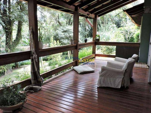 Imagem 24 de 27 de Excelente Casa Rústica, Térrea, Excelente Condomínio, Arborizado, Venda - Parque Primavera - Carapicuíba/sp - Ca3795