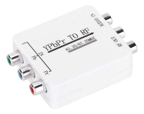 Adaptador De Señal De Audio Mini Ypbpr A Rf De Transmisión D