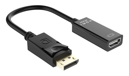 Convertidor Adaptador Dp Displayport Macho A Hdmi Hembra 4k