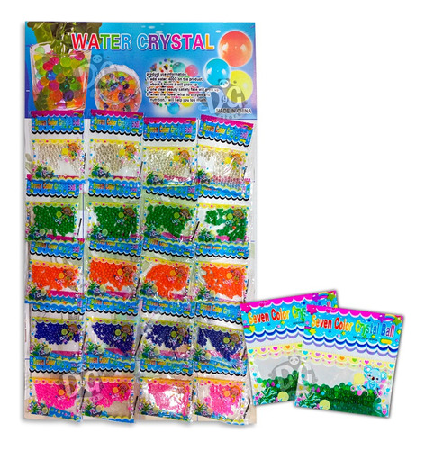 Blister Orbeez Bolitas Hidrogel Crece Con El Agua Pack X 20