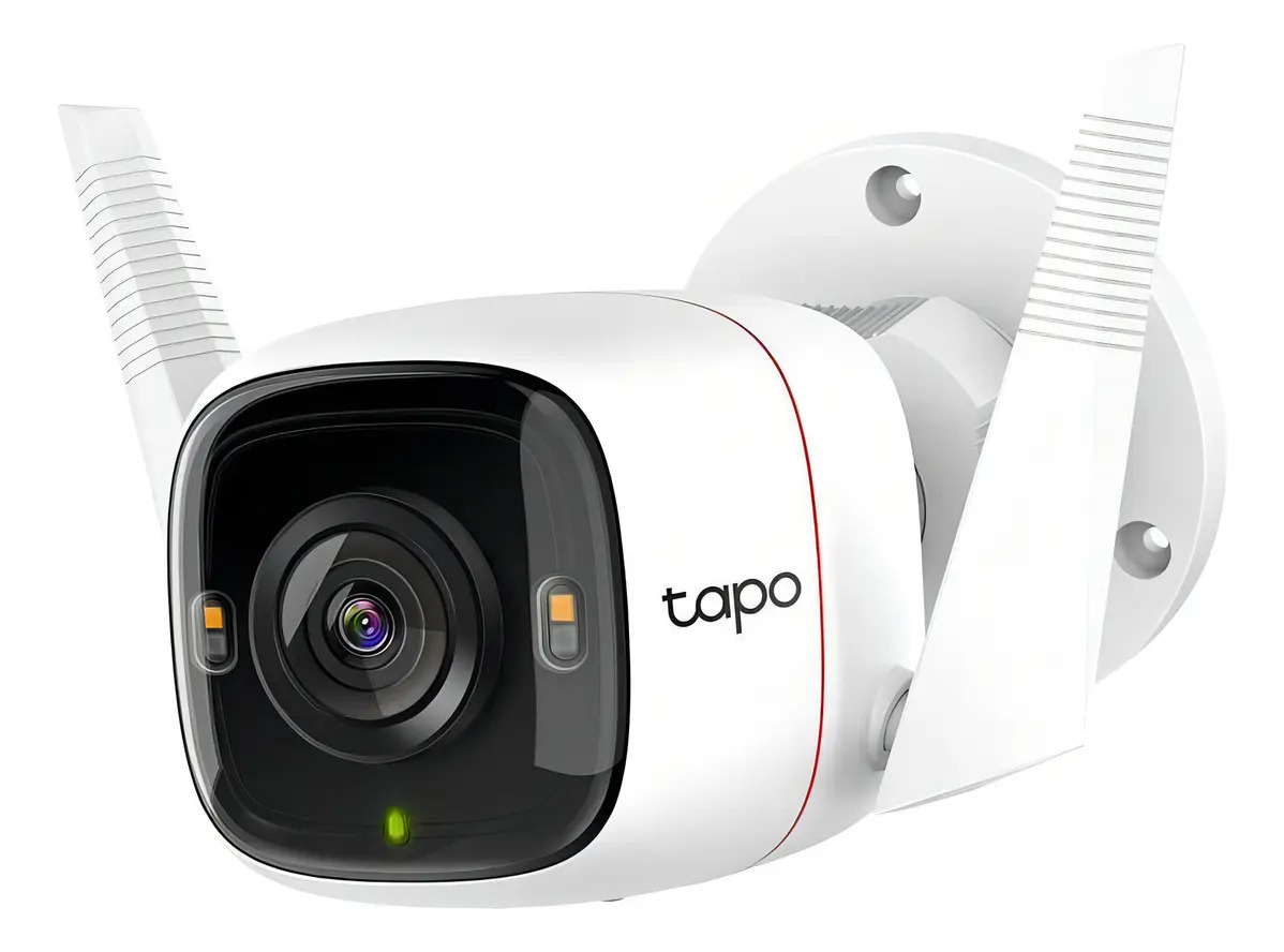 Câmera de segurança TP-Link Tapo C320WS 2K 4MP WiFi Branco IP66