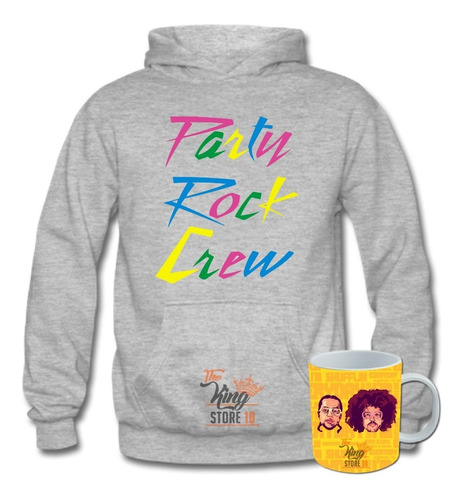 Poleron + Taza, Lmfao, Redfoo, Party Rock Crew, Himno De Fiesta Rock, Musica / The King Store 10