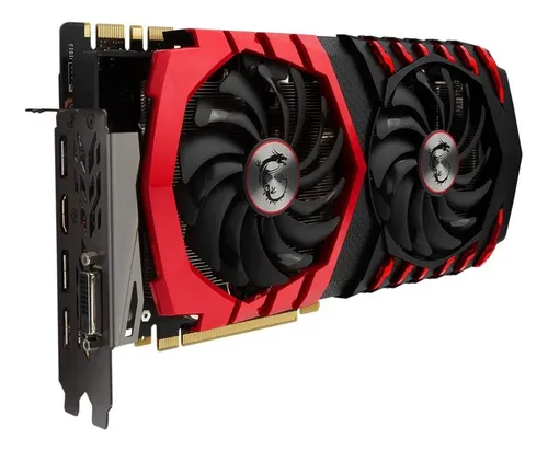 Gpu Gtx1070 8Gb Gaming X 8G, Msi, 912-V330-257, Preta