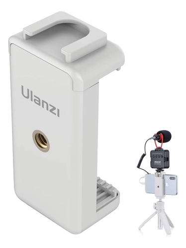 Adaptador Ulanzi St-07 De Celular  A Trípode Blanco