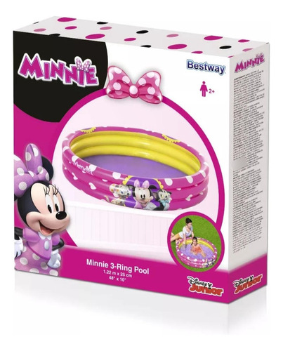 Piscina Inflable Minnie Mouse Disney 122cm