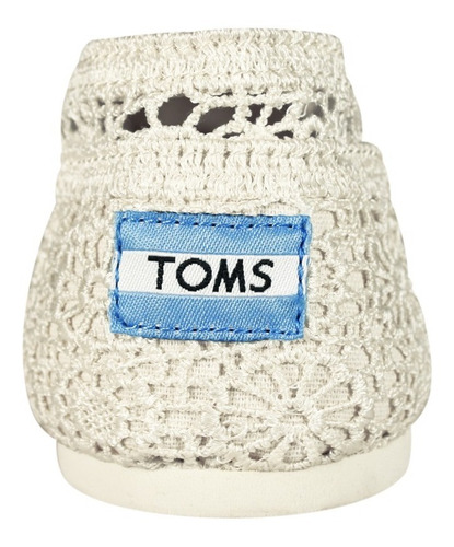 Imagen 4 de 5 de Toms Mocasines Alpargata Mujer Morocco Crochet Originales