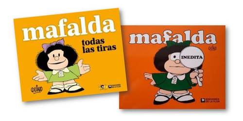 * 2 Libros Mafalda Todas Las Tiras + Mafalda Inedita * Quino