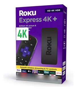 Roku Express 4k+ Control Por Voz Nuevo Y Sellado Original
