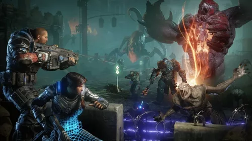 Jogo Portugues Gears Of War 5 Xbox One Mídia Física Lacrado em