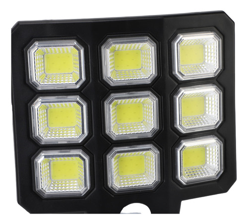 Movimiento Solar Exterior: 240 Led, 3000 Lm, 6500 K, 3 Modos