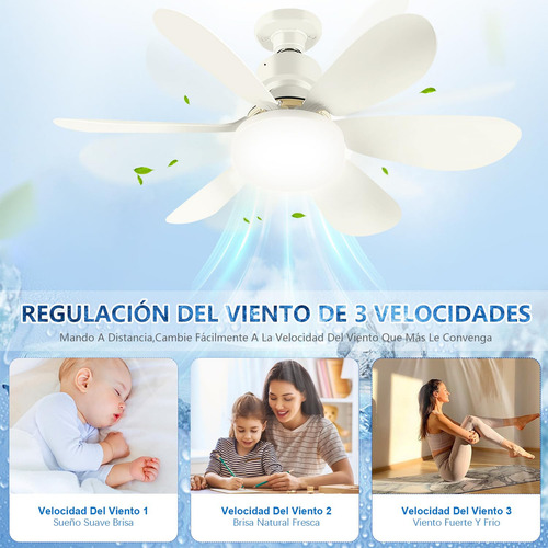 Ventilador De Techo Con Luz,ventiladores De Techo Con