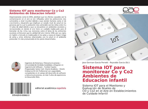 Libro: Sistema Iot Para Monitorear Co Y Co2 Ambientes De Edu