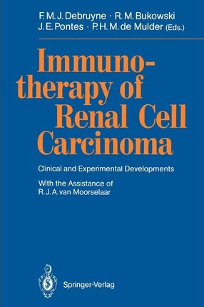 Libro Immunotherapy Of Renal Cell Carcinoma - R.j.a. Van ...