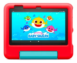 Tablet Amazon Fire 7 Kids - Geracao 12 - 2 Gb Ram Vermelho