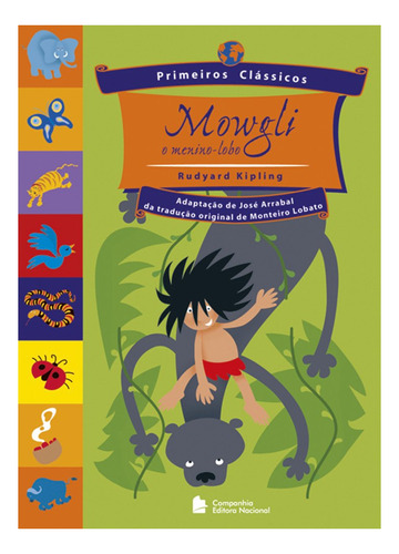 Mowgli O Menino Lobo, De Rudyard Kiplin. Companhia Editora Nacional Em Português