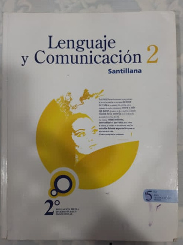 Libro Lenguaje Y Comunicación 5to Año. Santillana. Conexos