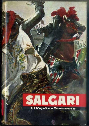 Libro Salgari El Capitan Tormenta (molino, 1956)
