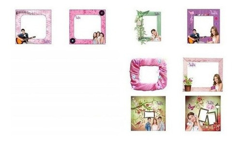 Kit Imprimible Violetta Tarjetas Cumpleaños Fiesta