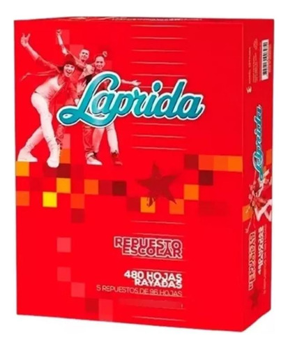 Hojas Rayadas Laprida 480 Hjs N°3 - 1 Unidad