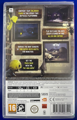 Little Nightmares Complete Edition Nintendo Switch FĂsico