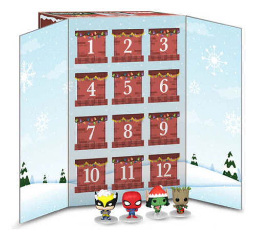 Funko Calendario De Adviento Marvel 12 Dias Navidad