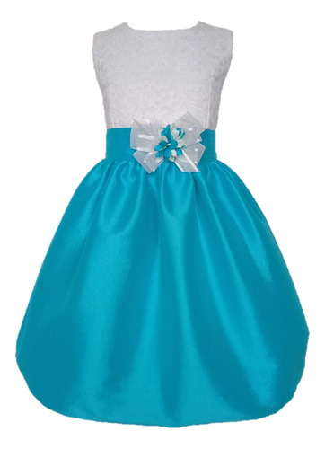 Vestidos Elegantes Para Niñas. Tallas: 4-6-8 + Peineta