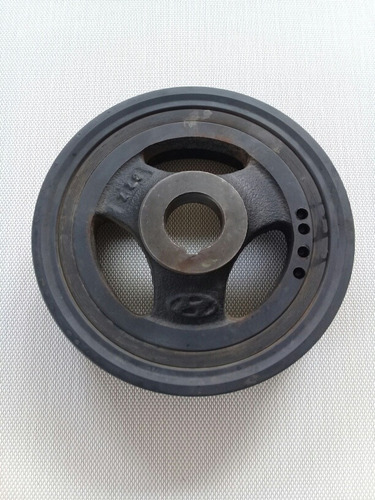 Imagen 2 de 4 de Polea Damper Hyundai Getz Elantra 1.6 (usado)