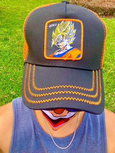 Gorra Estilo Goku Súper Saiyajin 2 - Dragon Ball | Cuotas sin interés Gorra Estilo Goku Súper Saiyajin 2 - Dragon Ball | Cuotas sin interés