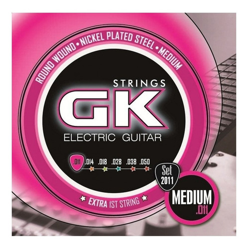 Encordado Para Guitarra Electrica Gk 09 - 010 Nacional