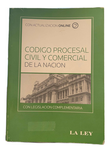 Código Procesal Civil Y Comercial De La Nación