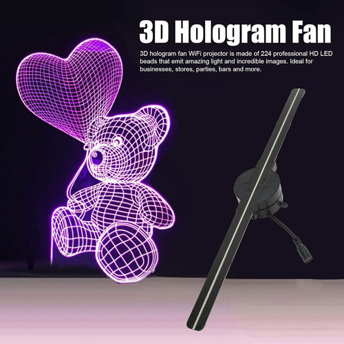 // Ventilador Holográfico 3d Ventiladores Holográficos 3d