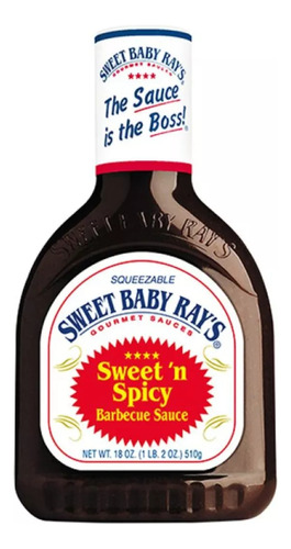 Salsa Bbq Sweet´n Spicy Sweet Baby Ray´s 510gr. Origen Usa