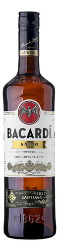 Pack De 12 Ron Bacardí Añejo 700 Ml