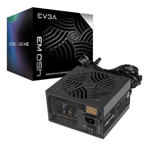 Fonte Atx Evga 450w 80 Plus White 100-w3-0450-k1 Cor Preto 100V/240V