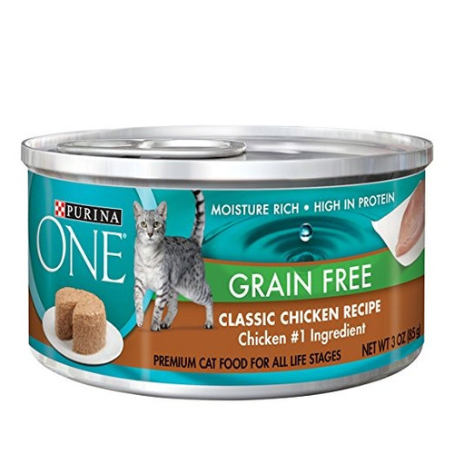 Purina Un Grano Fórmula Sin Carne Receta Clásico Premium Pat
