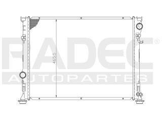 Radiador Dodge Magnum2007-2008 V6/v8 2.7/3.5/6.1l C/aire Aut