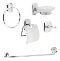 Comprar Kit De 5 Accesorios De Baño Napoli  - Telecompras Sc