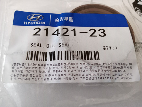 Estopera Delantera Cigüeñal Para Hyundai Elantra 2.0