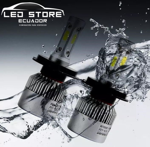 Imagen 3 de 9 de Focos Led Luces Vehículo 16000 Lumenes H1 H3 H4 H7 H8 H11 88