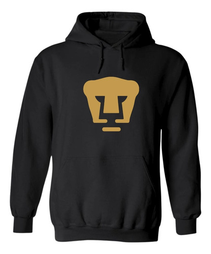 Sudadera Hombre Hoodies  Pumas Unam Logo Dorado