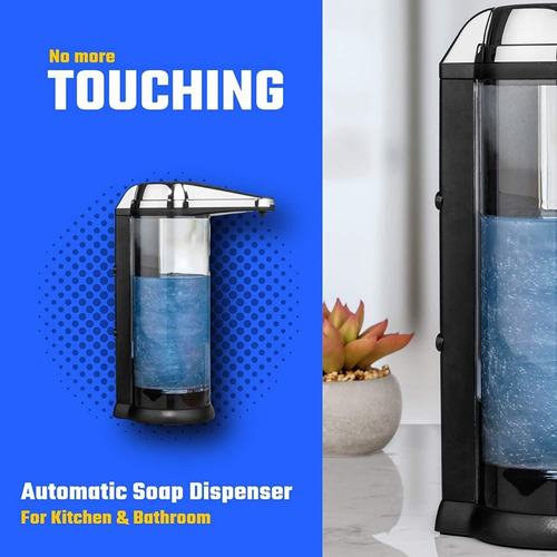 Dispensador De Jabón Automatico Sin Contacto Usa Pilas Aa