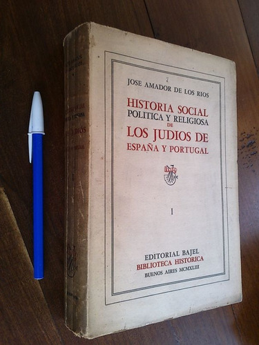 Historia Política, Religiosa Judíos España Portugal 1 - Rios