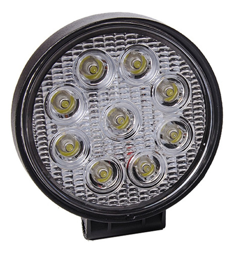 Faro Led 9 Led Circular 3w  12/24 V Universal