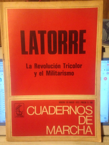 Latorre N59. Cuadernos De Marcha