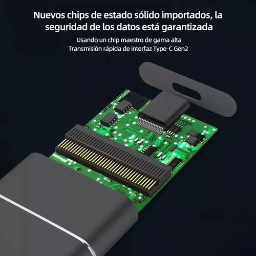 Disco Portátil Duro Externo Alta Velocidad Ssd 16tb (1600gb) Varmi