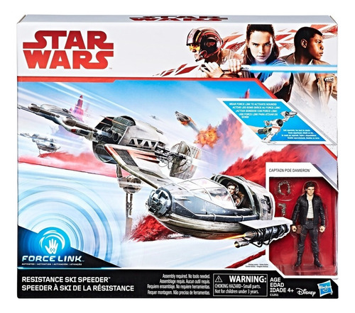 Nave Star Wars Force Link Speeder Aéreo Hasbro